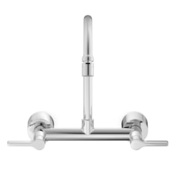 Misturador Para Cozinha De Parede Bica Media Lix Cromado Celite