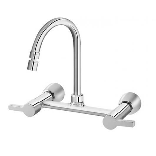 Misturador Para Cozinha De Parede Chess Bica Alta 1/2