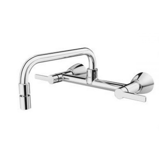Misturador Para Cozinha De Parede Gali Bica Baixa Cromada Docol - Imagem principal - dbf94a62-2b72-40b5-80d8-c7461e307640