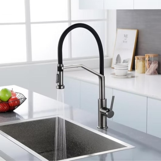 Misturador Para Cozinha Magnetico 3 Vias Aço Lexxa - Imagem principal - 834bd369-a35a-461a-af34-660593b17d29