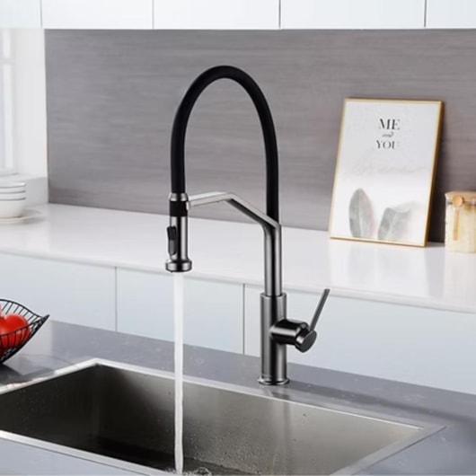 Misturador Para Cozinha Magnetico 3 Vias Grafite Lexxa - Imagem principal - 3808a177-20b1-48b1-b6da-7a04912576f6