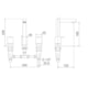 Misturador Para Lavatório Bancada Cromado 1880 C215 Quadra Meber - c7a0acad-37d3-4cfa-8ad5-ae02a70e3615