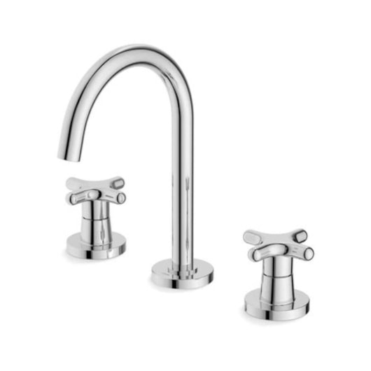 Misturador Para Lavatório De Mesa Bica Alta Com Válvula Cross Cromado Celite - Imagem principal - 5817eebd-d24c-433f-9cc0-86e0df7e7b6e