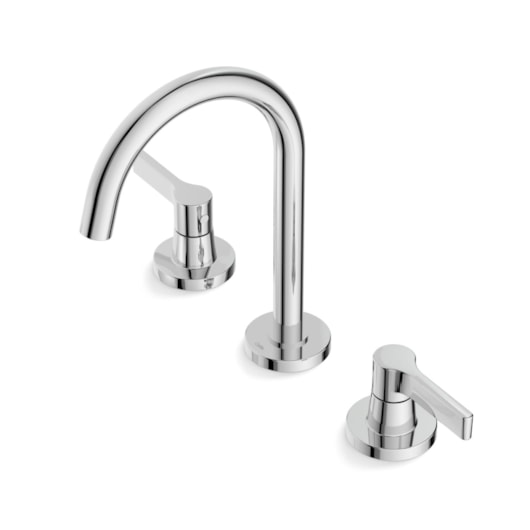 Misturador Para Lavatório De Mesa Bica Alta Com Válvula Lix Cromado Celite - Imagem principal - 4f108c2a-7b44-434f-8b96-ed8e57df1b43