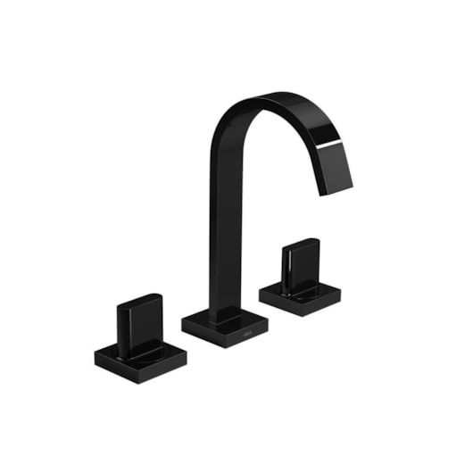 Misturador Para Lavatório De Mesa Bica Alta Polo 1877 Black Noir Deca - Imagem principal - cb441f06-df8a-44f5-9f0c-df648ee70509
