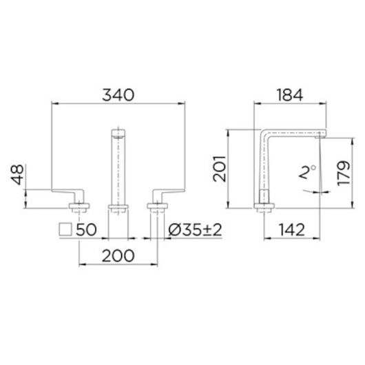 Misturador Para Lavatório De Mesa Bica Alta Stillo Cromado Docol - Imagem principal - f40f9389-1489-49e2-aaba-bdd0c644e74f