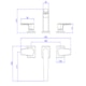 Misturador Para Lavatório De Mesa Bica Baixa Dn15 Level Black Mate Deca - 80d0183f-36d2-48d5-9579-f163fb9087c6