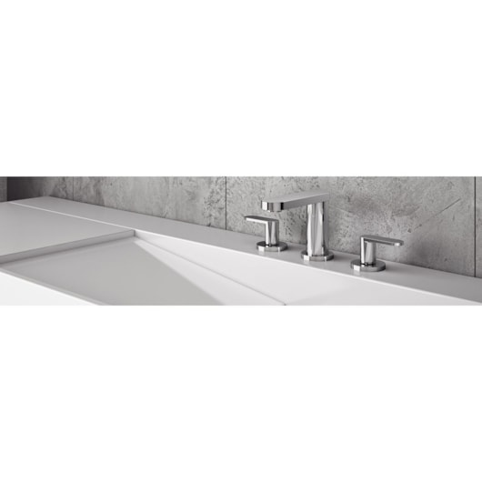 Misturador Para Lavatório De Mesa Bica Baixa Lit Cromado Fabrimar - Imagem principal - d59c4674-ac43-4bca-b4cb-fff14c9a3fc3