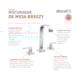 Misturador Para Lavatório De Mesa Breezy Cromada Docol - 1f04e89f-db61-43ba-8d14-a5b20668450c
