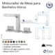 Misturador Para Lavatório De Mesa Horus Bica Alta 450 1877 Cromada Fani - 5914df87-9f82-4a0d-862e-c178d5ccdef5