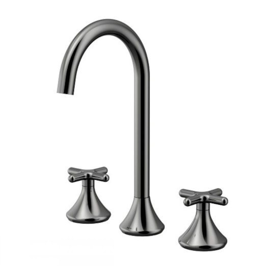 Misturador Para Lavatório De Mesa Liss 290 Bica Alta Grafite Polido Docol - Imagem principal - 55f57ac5-ee07-4466-ac65-270478f46784