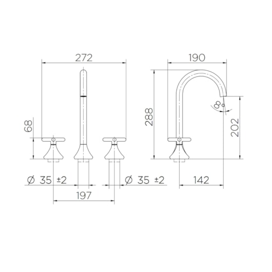 Misturador Para Lavatório De Mesa Liss Grafite Escovado Docol - Imagem principal - 7f24a526-22c1-4273-a14e-06e2cf6225fb