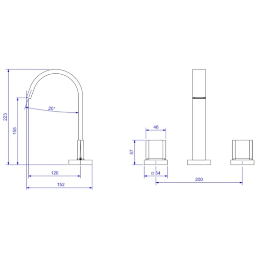 Misturador Para Lavatório De Mesa Polo Bica Alta 1877 Cromado Deca - Imagem principal - 22b120a2-0392-4496-92d0-c13cf48e3b43