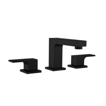 Misturador Para Lavatório De Mesa Unic Bica Baixa Black Matte Deca