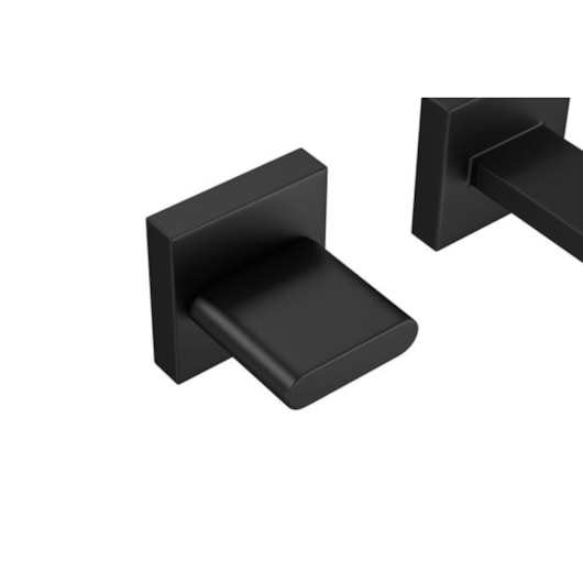 Misturador Para Lavatório De Parede DN20 Polo Black Matte Deca - Imagem principal - c634cd3b-7d9b-46c4-833b-bc65a73172dc