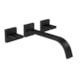 Misturador Para Lavatório De Parede DN20 Polo Black Matte Deca - 86b059e1-3041-4604-8775-3cd62fc1791c