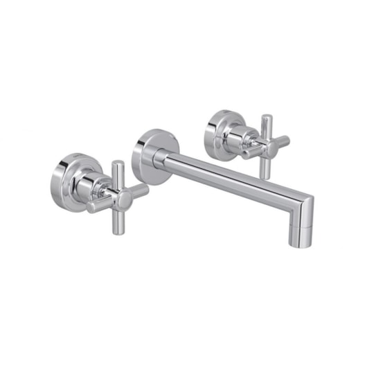 Misturador Para Lavatório De Parede Izy Cromado Deca - Imagem principal - ec585f6a-3c7d-4905-b0da-00b5219a881f