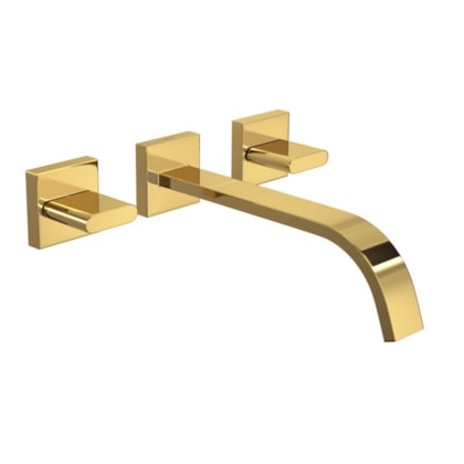 Misturador Para Lavatório De Parede Polo Gold Deca