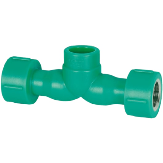Misturador PPR Femea/Macho/Macho DN25 Amanco - Imagem principal - 1fc56cab-df29-49bb-aade-08df2ba0b9d0