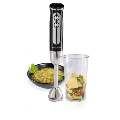 Mixer Com Copo Preto E Inox Hamilton Beach 127V 