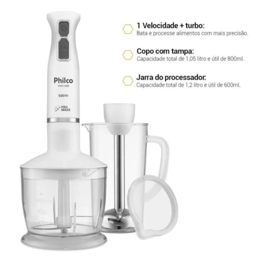 Mixer Pmx1000 220v Philco - Imagem principal - a6716169-7578-49df-ad54-6bc9cd1a8ac9