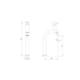 Monocomando De Mesa Para Cozinha Bica Alta Basic Cromado Celite - d698b197-6854-40f6-8401-0531f201524c
