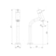 Monocomando De Mesa Para Lavatório Bica Alta Celite Cromado - e1e54520-2a54-4eb2-a968-f2906376f1c7