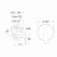 Monocomando Para Banheira Ducha De Parede Embutir Atlas Cromado Roca - f5fb5bb3-4fba-4c85-864c-d78b13bee894