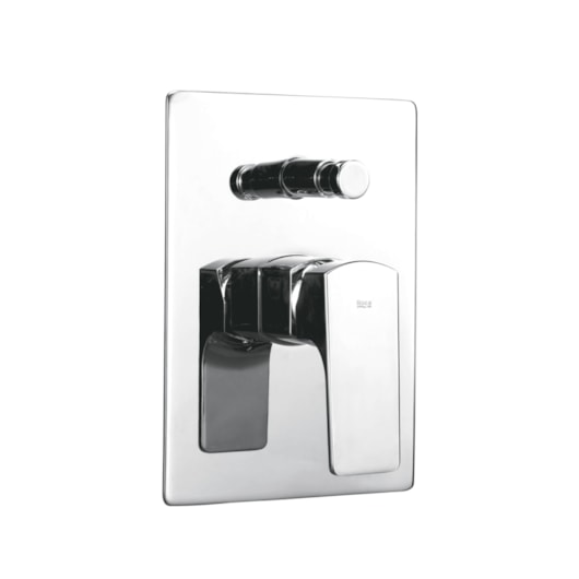 Monocomando Para Banheira E Chuveiro De Parede Embutir Escuadra Cromado Roca - Imagem principal - c21ede0d-22f3-411e-abb0-4fb0809cbe54