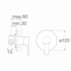 Monocomando Para Chuveiro De Parede Para Embutir L20 Cromado Roca - 53ac7e16-b91a-4235-b3f9-ad63da7cd848