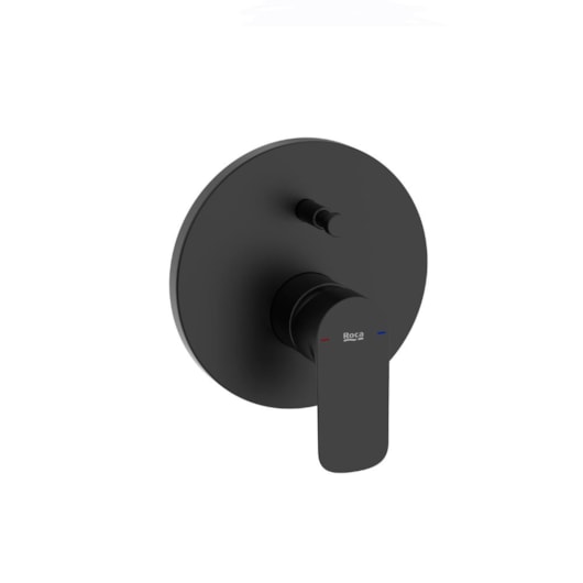 Monocomando Para Chuveiro E Banheira Com Desviador Cala Blanco Roca - Imagem principal - b22d3e1a-3169-4254-958b-d48ff6af2e6b