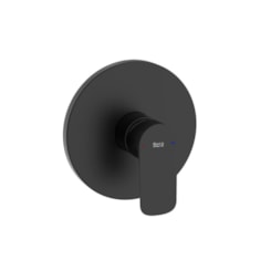 Monocomando Para Chuveiro Sem Desviador Cala Matte Black Roca