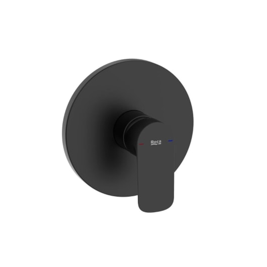 Monocomando Para Chuveiro Sem Desviador Cala Matte Black Roca - Imagem principal - d29bcc7a-27b5-4d64-96b4-e650353d4be2
