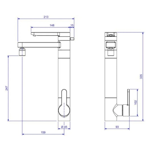 Monocomando Para Cozinha Com Filtro Twin Click Cromado Deca - Imagem principal - 62f619e1-ba3f-451c-b752-8af97823eb57