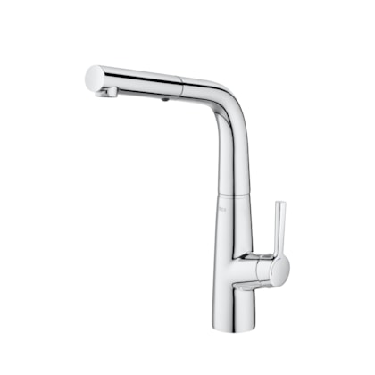 Monocomando Para Cozinha De Mesa Bica Extraível 90° Syra Cromado Roca