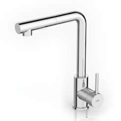 Monocomando Para Cozinha De Mesa Bica L Pratica Cromado Celite