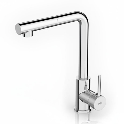 Monocomando Para Cozinha De Mesa Bica L Pratica Cromado Celite - Imagem principal - f9f5e62b-8b47-4935-8b2b-eb18da844b7d