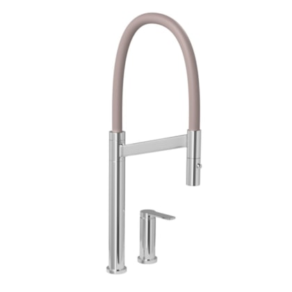 Monocomando Para Cozinha De Mesa Colore Cromado Fendi Deca