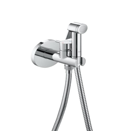 Monocomando Para Ducha Higiênica Sem Derivação Be Fresh Cromado Roca