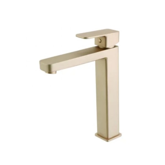 Monocomando Para Lavatório De Mesa 2879 52 Dourado Matte Meber - Imagem principal - 3c7c804c-5b05-4566-af07-4d3a8b90f94e