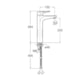 Monocomando Para Lavatório De Mesa Bica Alta Atlas Cromado Roca - 6238fbfc-f238-44f6-a407-74b43bd71bea