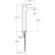 Monocomando Para Lavatório De Mesa Bica Alta Escuadra Cromado Roca - 3974d132-6b76-4d51-b5b5-3c9a094d10e8