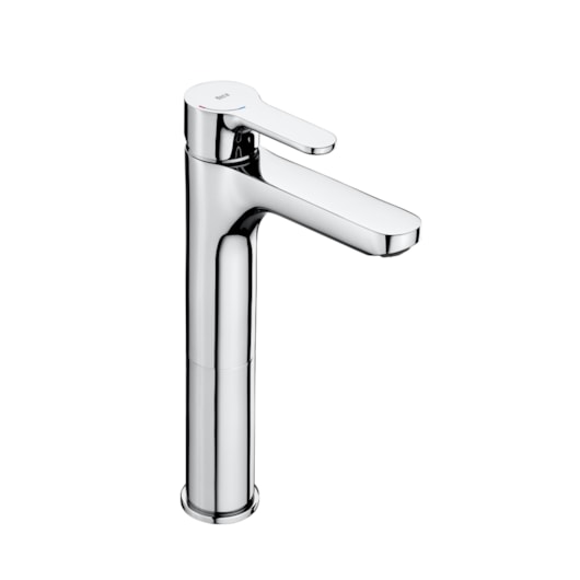 Monocomando Para Lavatório De Mesa Bica Alta L20 Cromado Roca - Imagem principal - b79c5dd2-41a0-4e7c-a9c0-dfe685564cbd