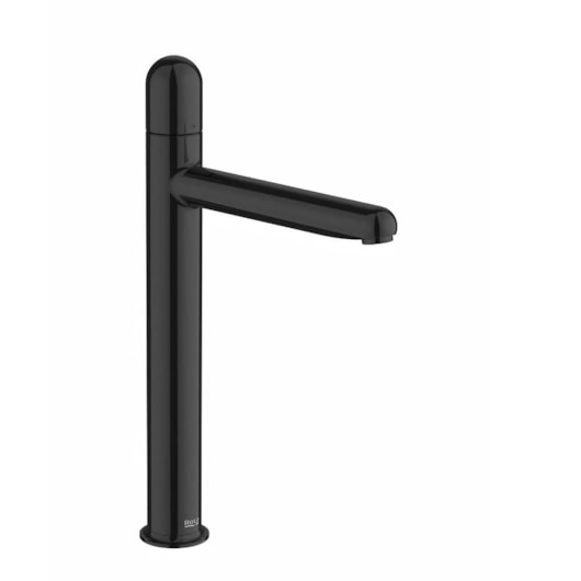 Monocomando para Lavatório de Mesa Bica Alta Nu Tintanium Black Roca - Imagem principal - bd42d6f6-5002-4eae-aaed-ec7238f0b4f1