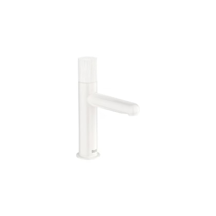 Monocomando para lavatório de mesa Nu Glossy White Roca