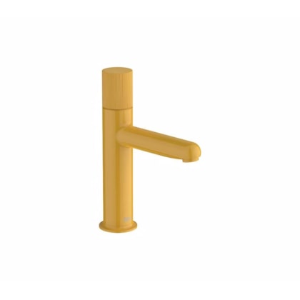 Monocomando para lavatório de mesa Nu Honey Yellow Roca