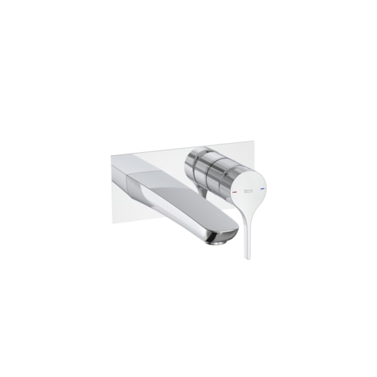 Monocomando Para Lavatório De Parede Embutir Insígnia Cromado Roca - Imagem principal - d09fd587-86ab-451b-bc34-cc8a7ce40998