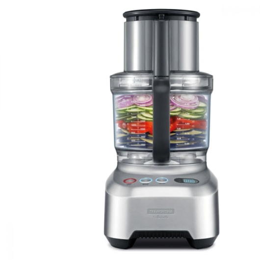 Multiprocessador Slice Pro Breville 127V Inox Tramontina - Imagem principal - 515ea014-7457-45ea-9bc3-84fb58913228