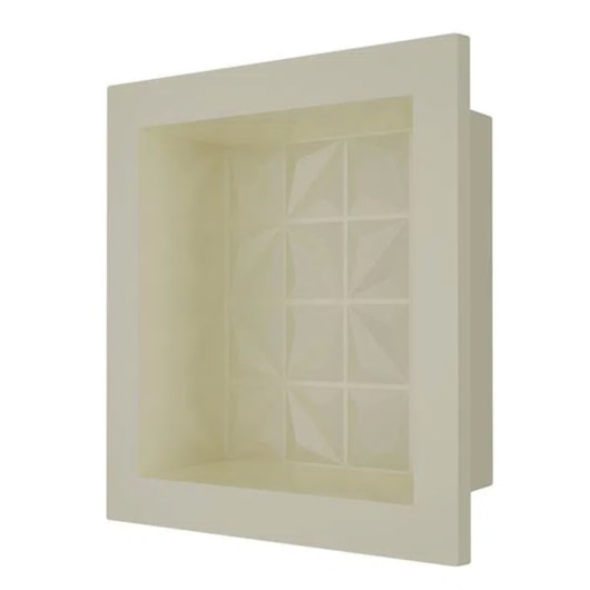 Nicho De Embutir De Plástico Fibra Vidro 3D Astra 30x30x10cm - Imagem principal - daaa5573-6cff-4f57-a95c-4c6a1a53c4c4