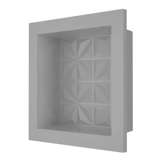 Nicho De Embutir De Plástico Fibra Vidro 3D Astra 30x30x10cm - Imagem principal - b6c24923-4725-4ce1-af2e-a9106a6bd872